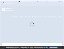 Tablet Screenshot of parkhalle-langenhagen.de